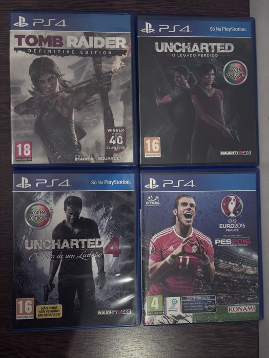 Jogos PS4 originais a 10 e 15 euros