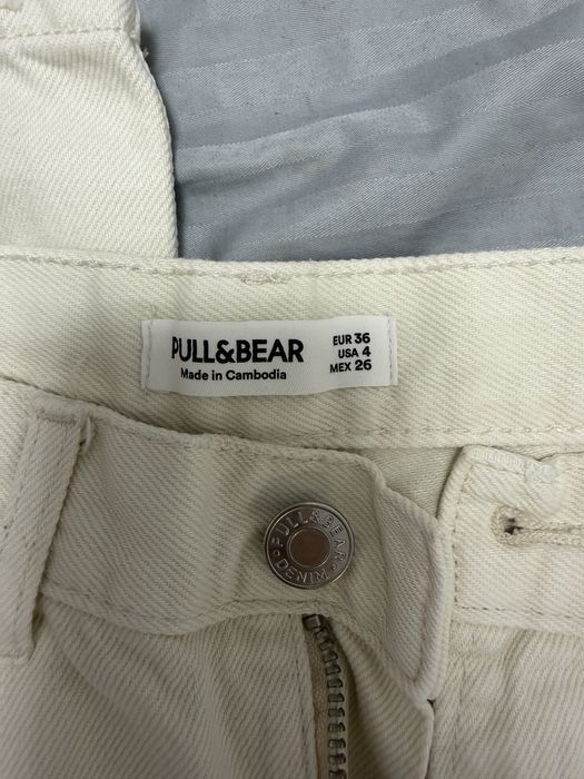 Джинси молочні mom 36р pull & bear