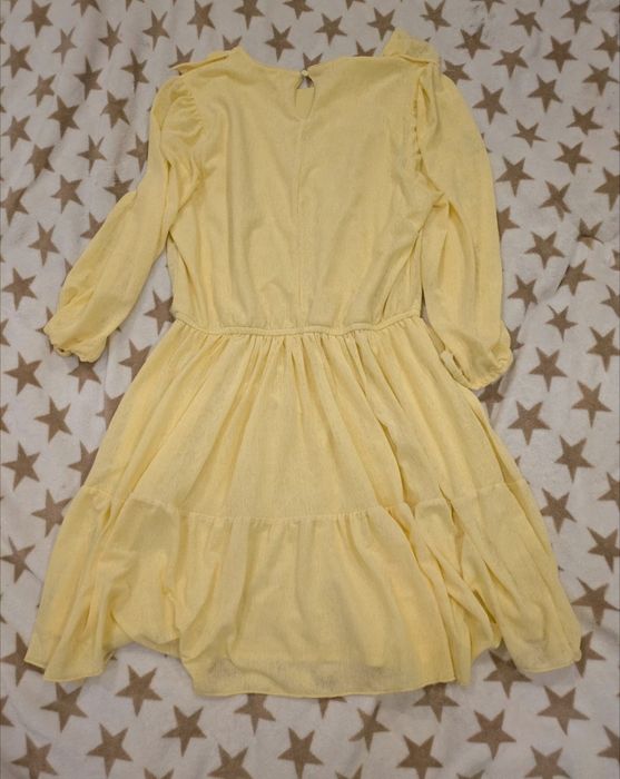 Sukienka żółta letnia