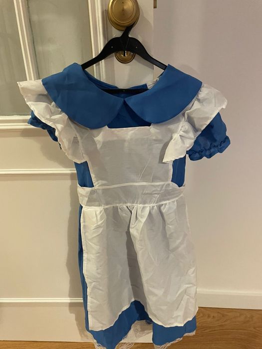 Fato carnaval Alice no pais das maravilhas