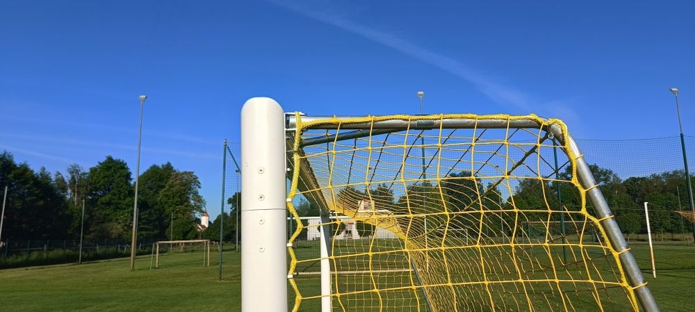 Bramka do piłki nożnej aluminiowa 5x2 PRZENOŚNA TYP 2