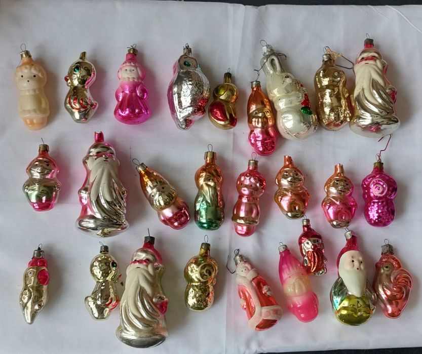 Ёлочные игрушки СССР