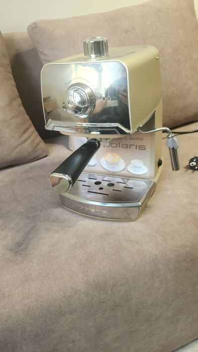 Кавоварка ріжкова еспресо Polaris PCM 1529E Adore Crema