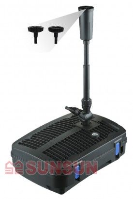 Фильтр Sunsun CUF-2511 с уф и фонтаном для пруда и тд