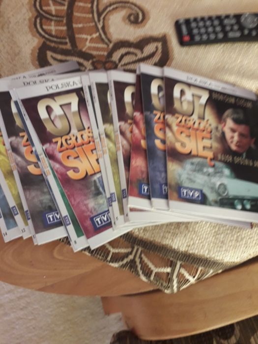 Płyty DVD cała seria