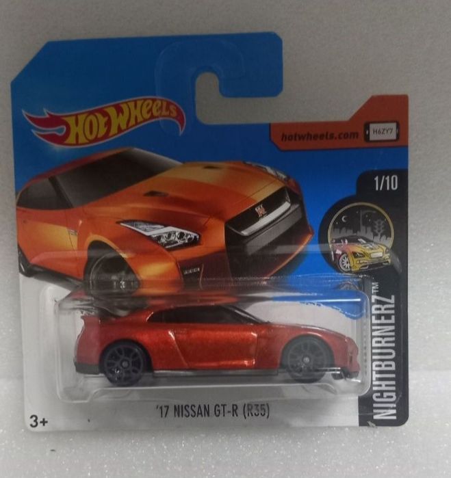 nissan GT-R R35 hot wheels