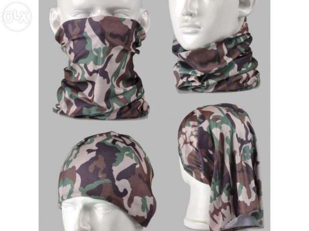 Lenço máscara militar camuflado camuflagem paintball balaclava tropa