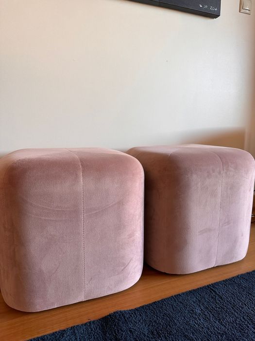 Banquetas Rosa Área