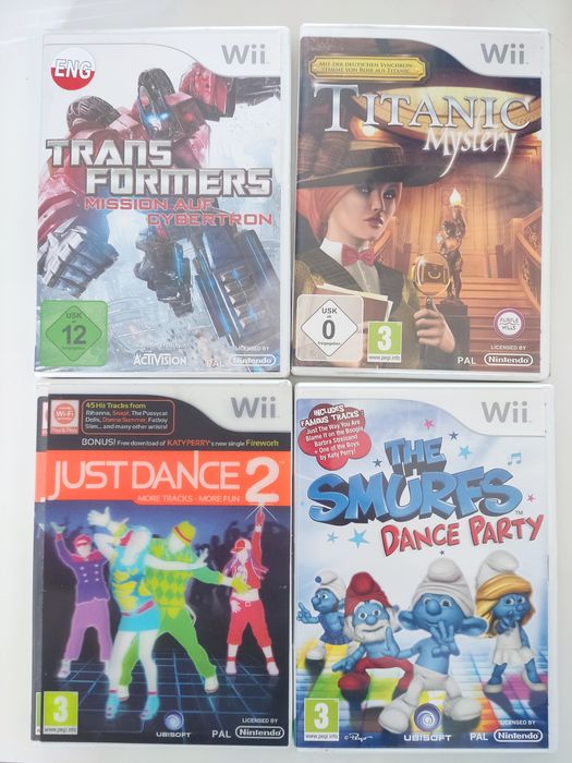 Gry Nintendo Wii Sonic,Shrek,WiiSports,NFS,JustDance