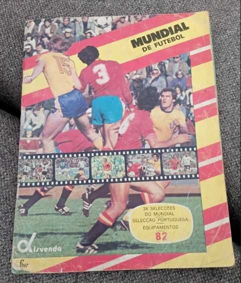 Caderneta Mundial Futebol Espanha 82