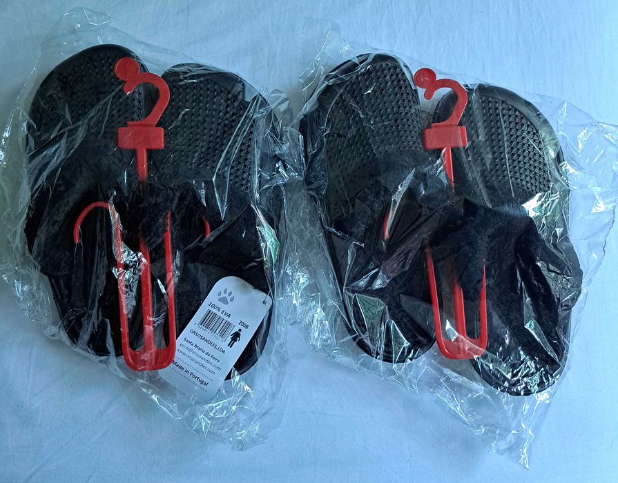 Crocs - Sandálias 100% eva - da Orsosandles - Novas! - Tam. 36 - Preto