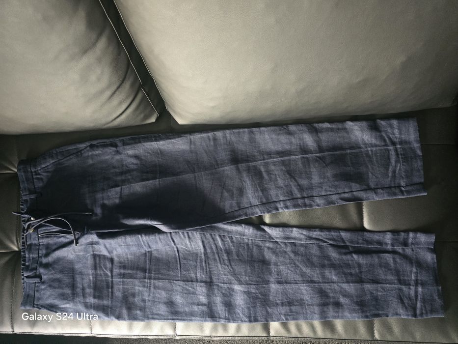 Vendo calças de Linho