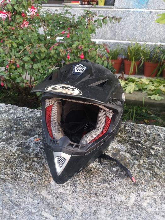 Capacete CMS preto Adulto
