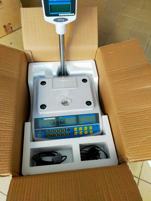 Balança comercial modelo Braxtram  VW 15/30 Kg