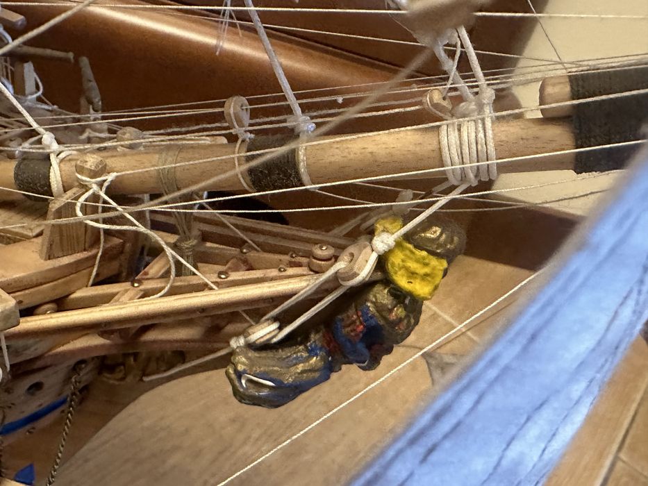 Statek piracki ręcznej roboty