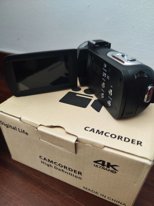 Máquina de Filmar 4K Ultra HD