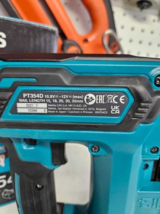 Sztyfciarka Makita PT354DZ CXT 12V bez aku