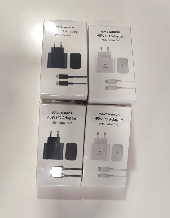 Carregadores fast charger 45w - novos