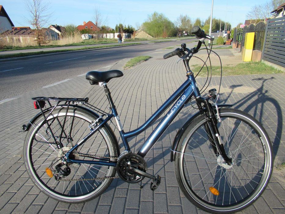 Rower Niemiecki miejski  z rama aluminiową