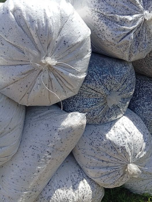 Granulat styropianowy, regranualt, wylewka, ocieplenie, styrobeton,pir