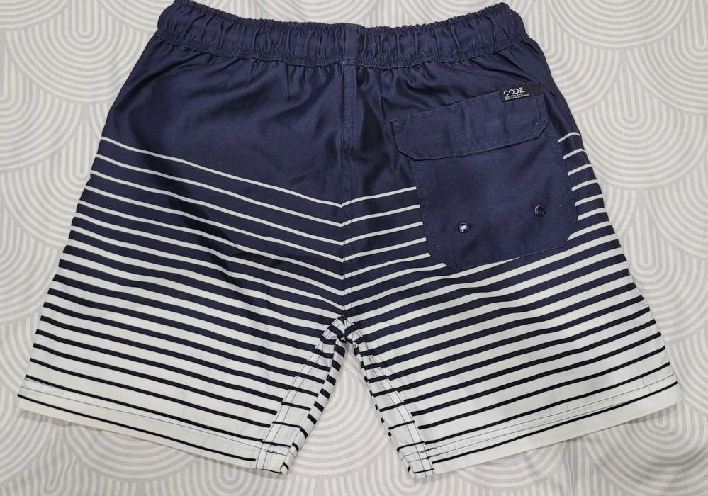 Męskie Spodenki Kąpielowe W Paski