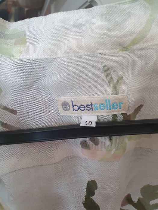 Camisa de linho floral