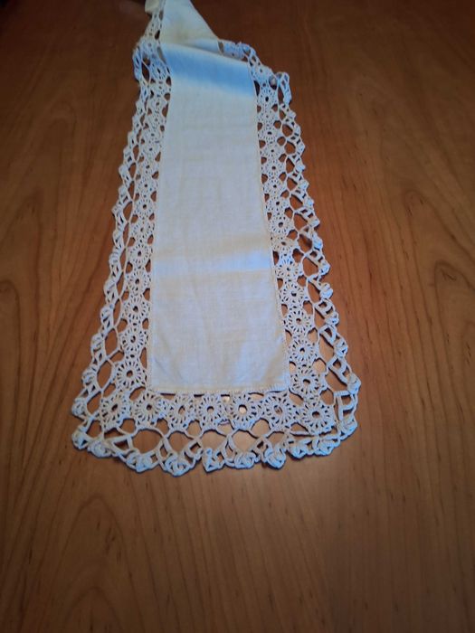 pano de movel em linho  muito bonito