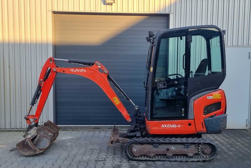 Minikoparka kubota Kx18-4 rok 2014 1,9t