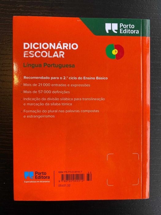Dicionários Português, Português-Inglês - 5€ cada