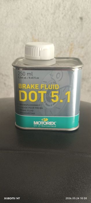 Líquido dos travões Motorex Brake Fluid DOT 5.1