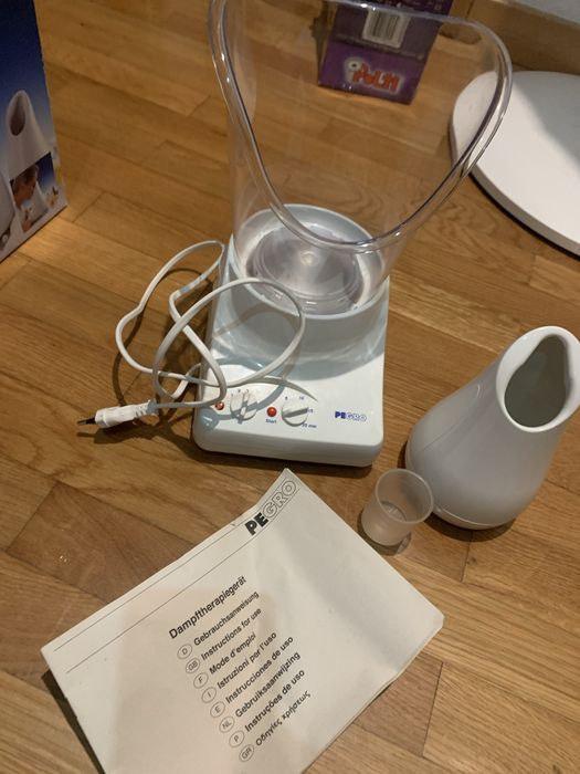 Vaporizador para terapia a vapor Pegro