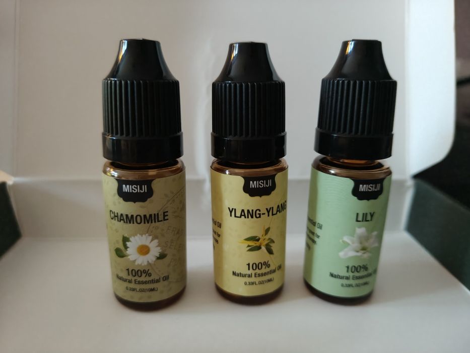 Trzy nowe olejki zapachowe 3x10 ml