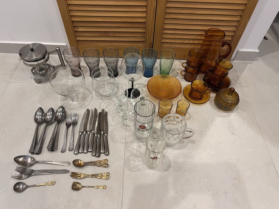 Szklanki, miseczki, talerzyki