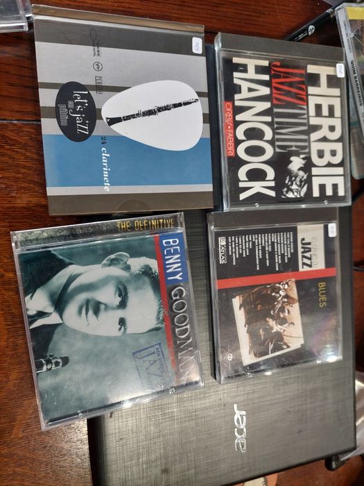 4 Jazz CDs by Herbie Hancock and Benny Goodman (Clarinet)
