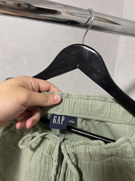 Літні штани gap original легкі з льону, бавовна