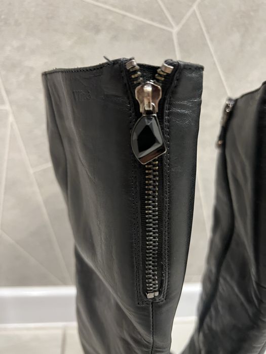 Весенние сапоги. Кожа