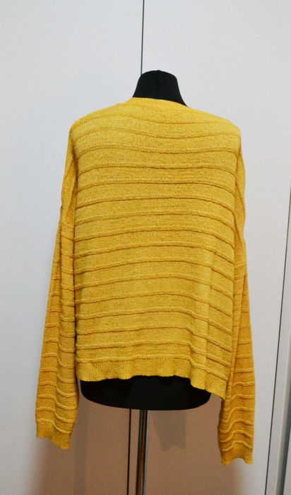 Musztardowy kardigan PRIMARK XL