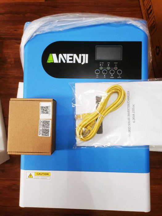Гибридный солнечный инвертор 6.2KW 48V Anenji+ WiFi