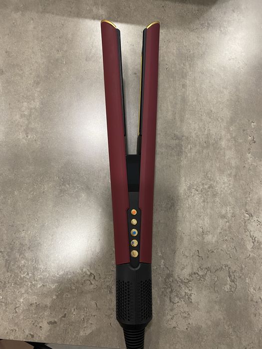 Dyson Airstrait Red Velvet/Gold