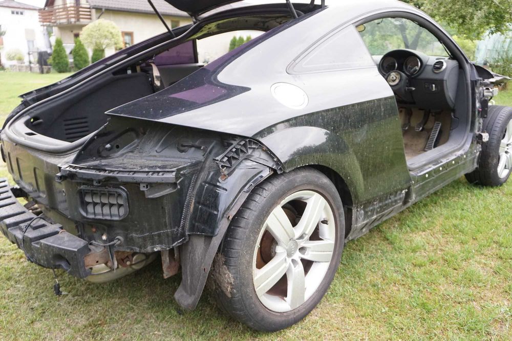 Audi TT 8J mk2 Coupe szkielet błotnik lewy prawy tył tylny buda zawieszenie Całość LY9B*