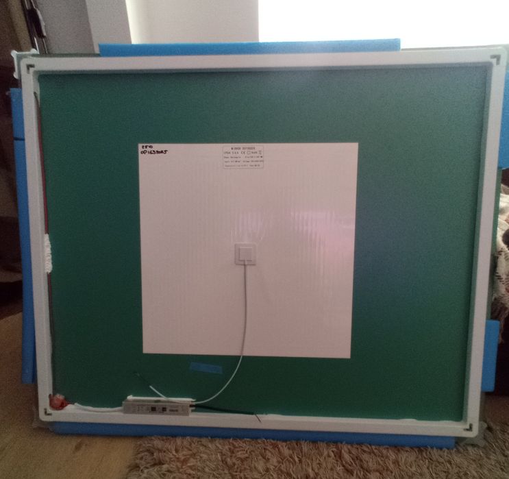 Espelho com LED's e desenbaciador