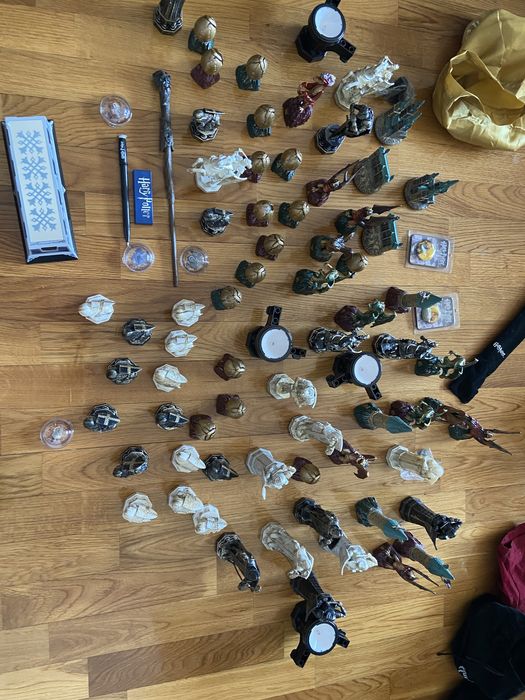 Tabuleiro de xadrez Harry Potter + revistas de