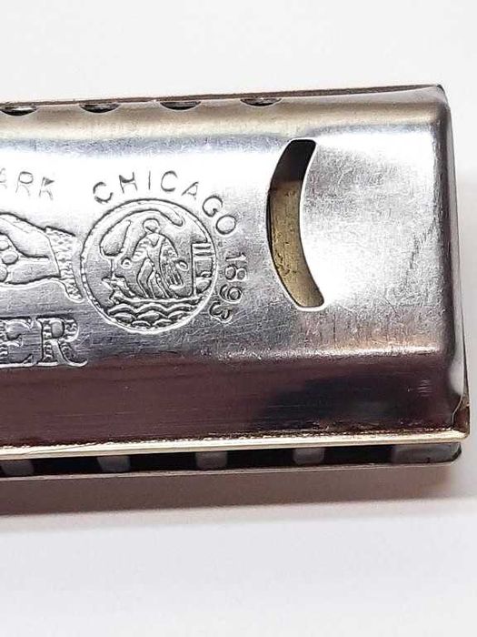 Губная гармошка M.HOHNER- PARIS 1900 TRADE MARK CHICAGO 1893