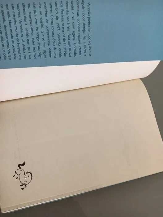 Veronika decide morrer – Paulo Coelho	 Pergaminho*