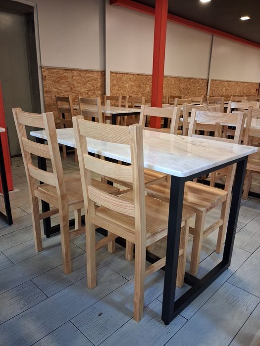 Mesas e Cadeiras NOVAS restaurante. Fabrico próprio