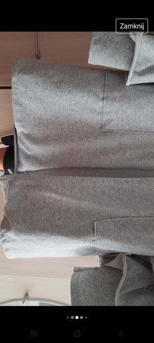 Marynarka kartygan bluza z falbaniastymi rękawami S/M