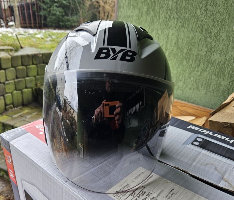 Kask na skuter motocykl nowy xl