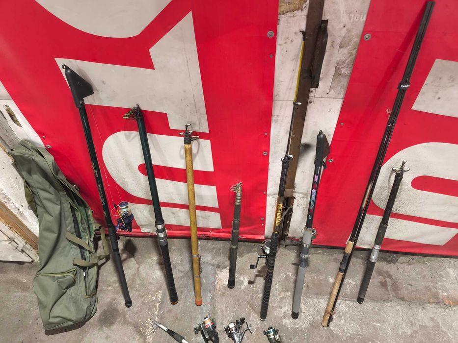 Wędki kołowrotki kolekcjonerskie