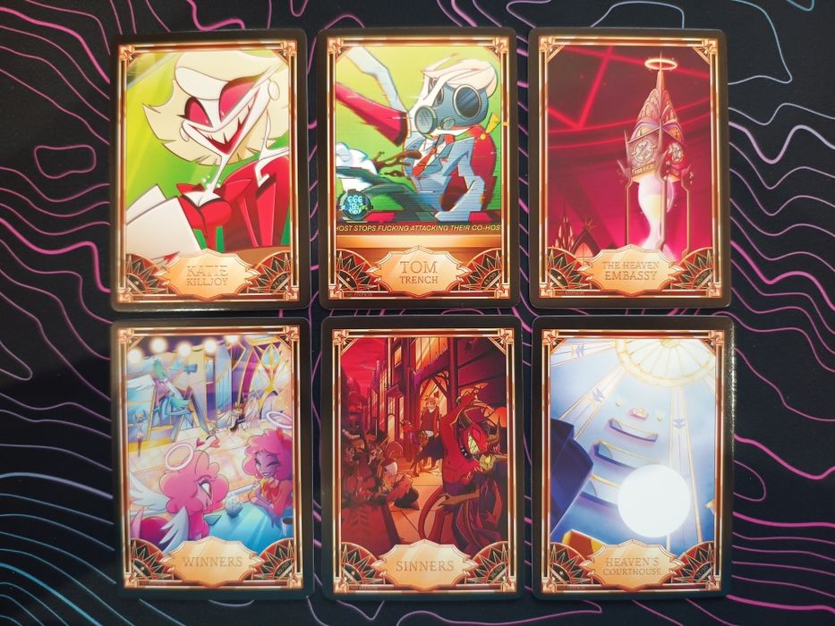 Офіційні колекційні картки Hazbin Hotel / Trading cards 2nd