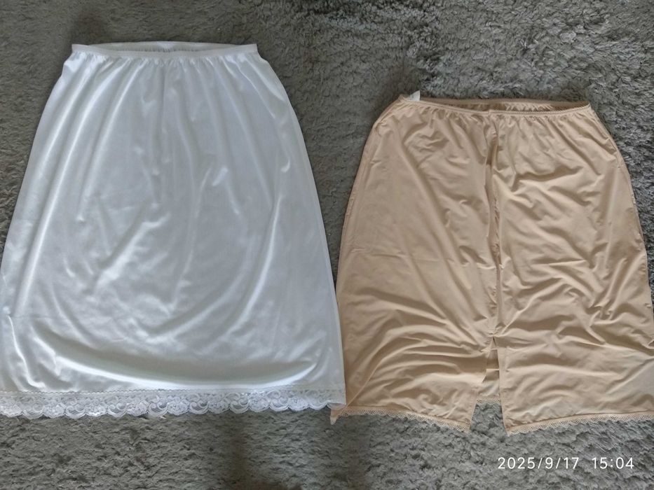 Подьюбники женские белый черный беж комбинация